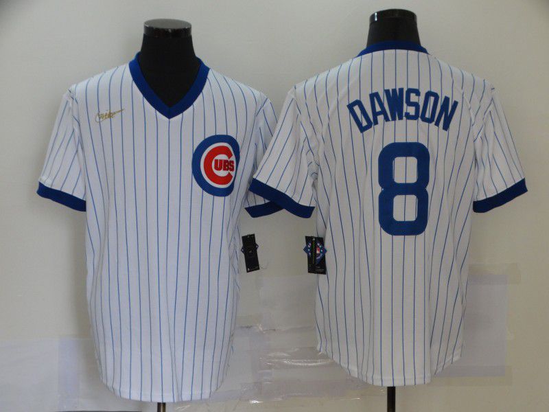 Men Chicago Cubs 8 Dawson White Game 2021 Nike MLB Jersey